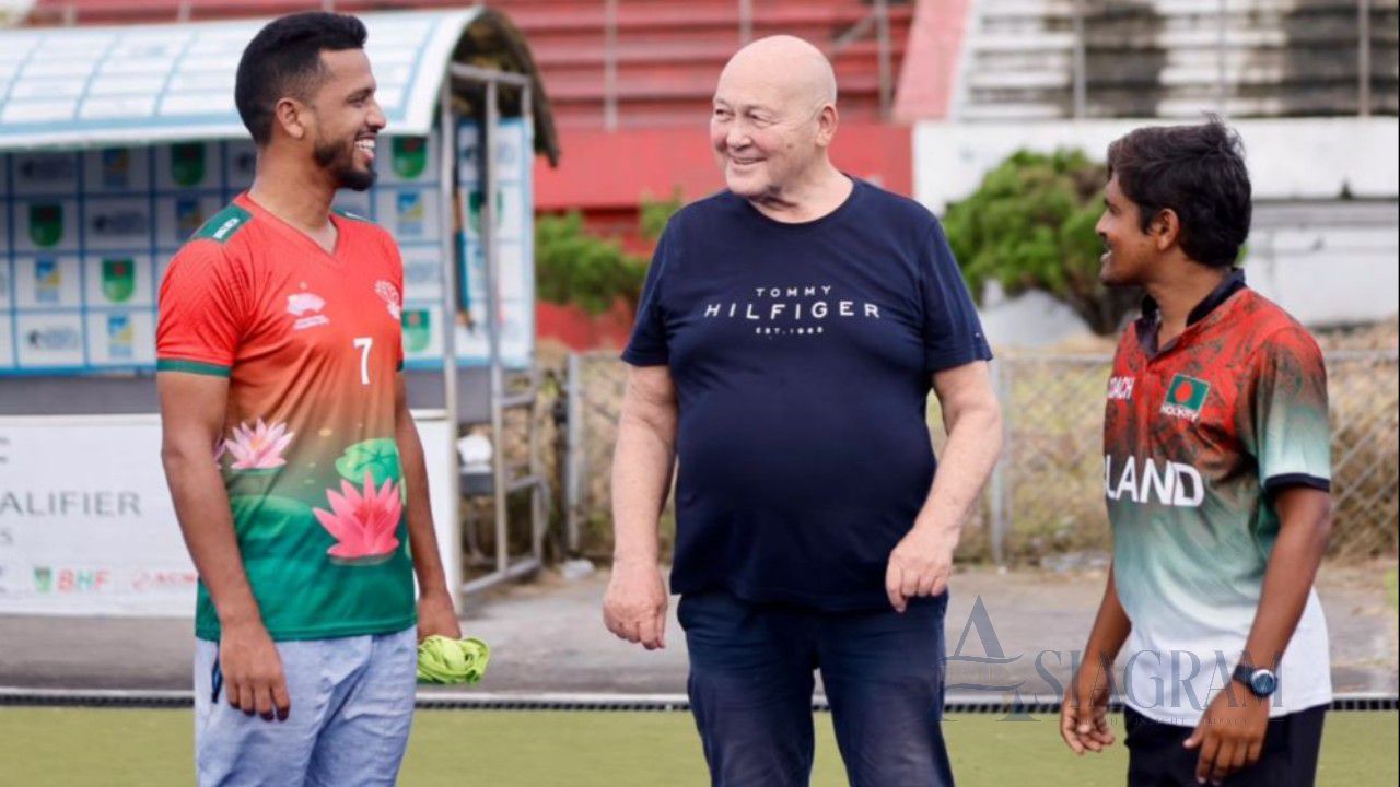 Gerhard Begins Asian Games Mission with Bangladesh Hockey Team