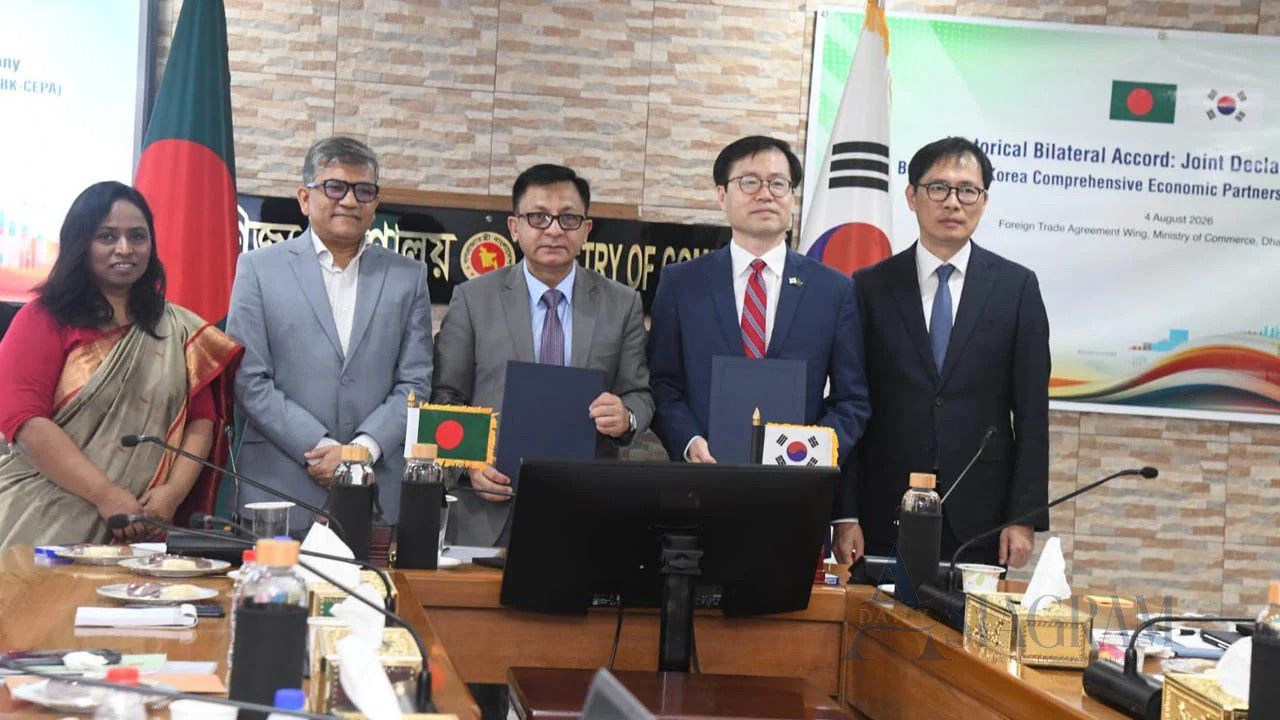 Bangladesh, South Korea sign CEPA to boost trade ties