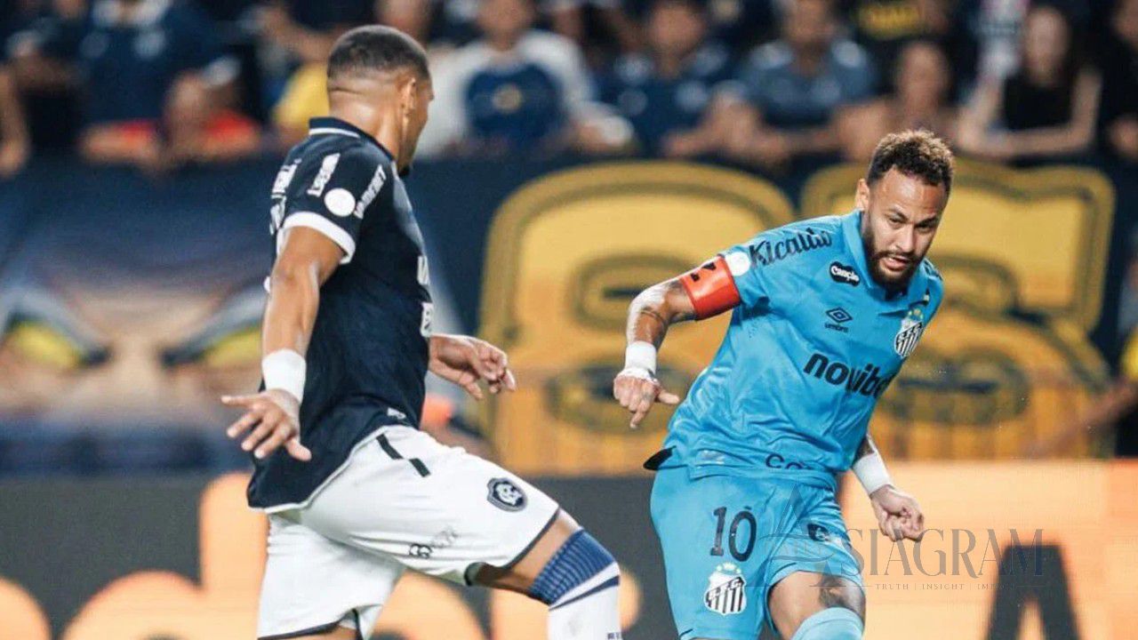 Neymar Assist Helps Santos Reach Copa do Brasil Quarter-finals