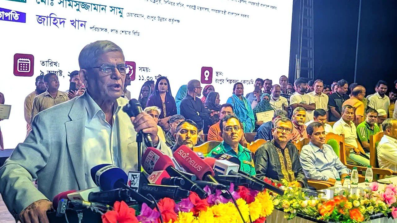 Opposition has started speaking in Hasina’s language: Fakhrul