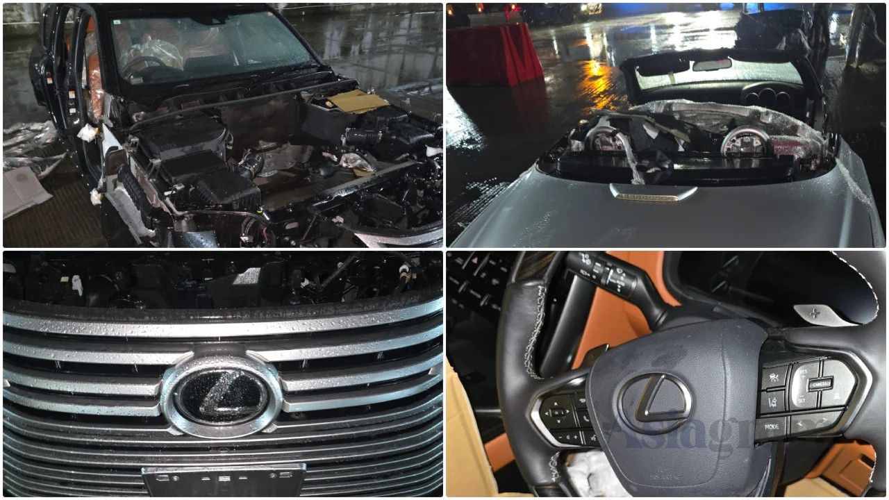 Luxury car parts found in Japan-imported container declared as used spare parts