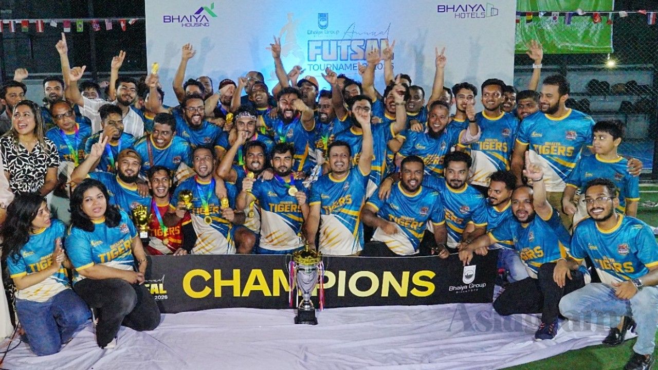 Bhiya Tigers clinch futsal title, Kings of Bhiya runners-up