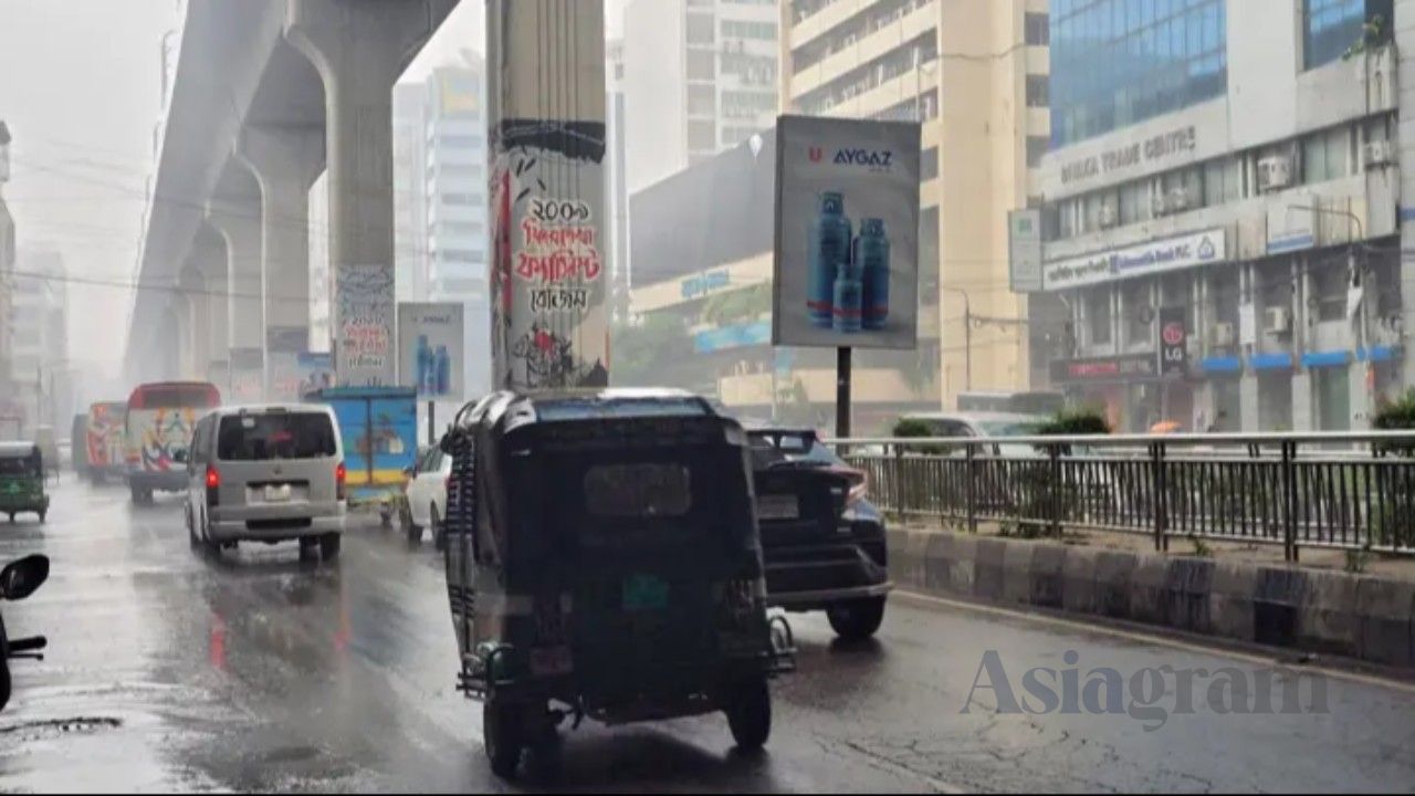 Morning rain brings some relief from heat in Dhaka
